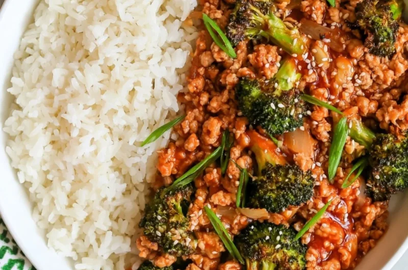 Delicious Firecracker Ground Chicken recipe with spicy flavors