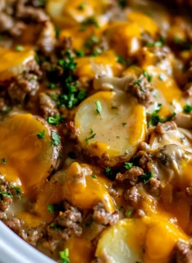 Delicious cowboy recipe for cozy dinner, featuring beef and hearty flavors